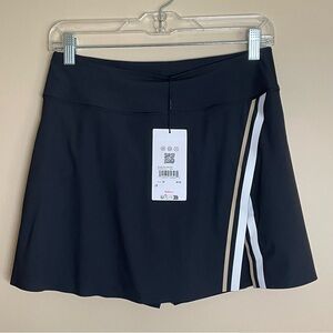 Wilson Slice Tennis Skirt Skort Black New With Tags Women's Size M